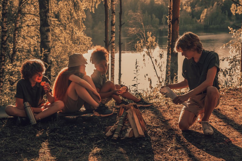 kampvuur leren maken kampvuur leren maken